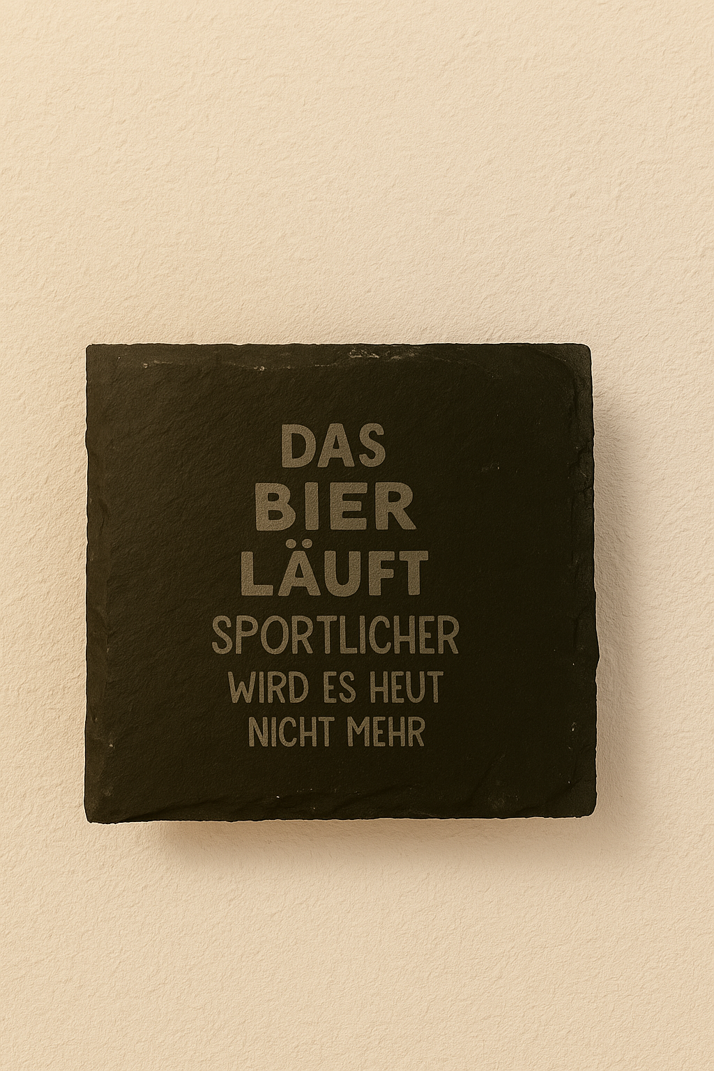 Glasuntersetzer Schiefer