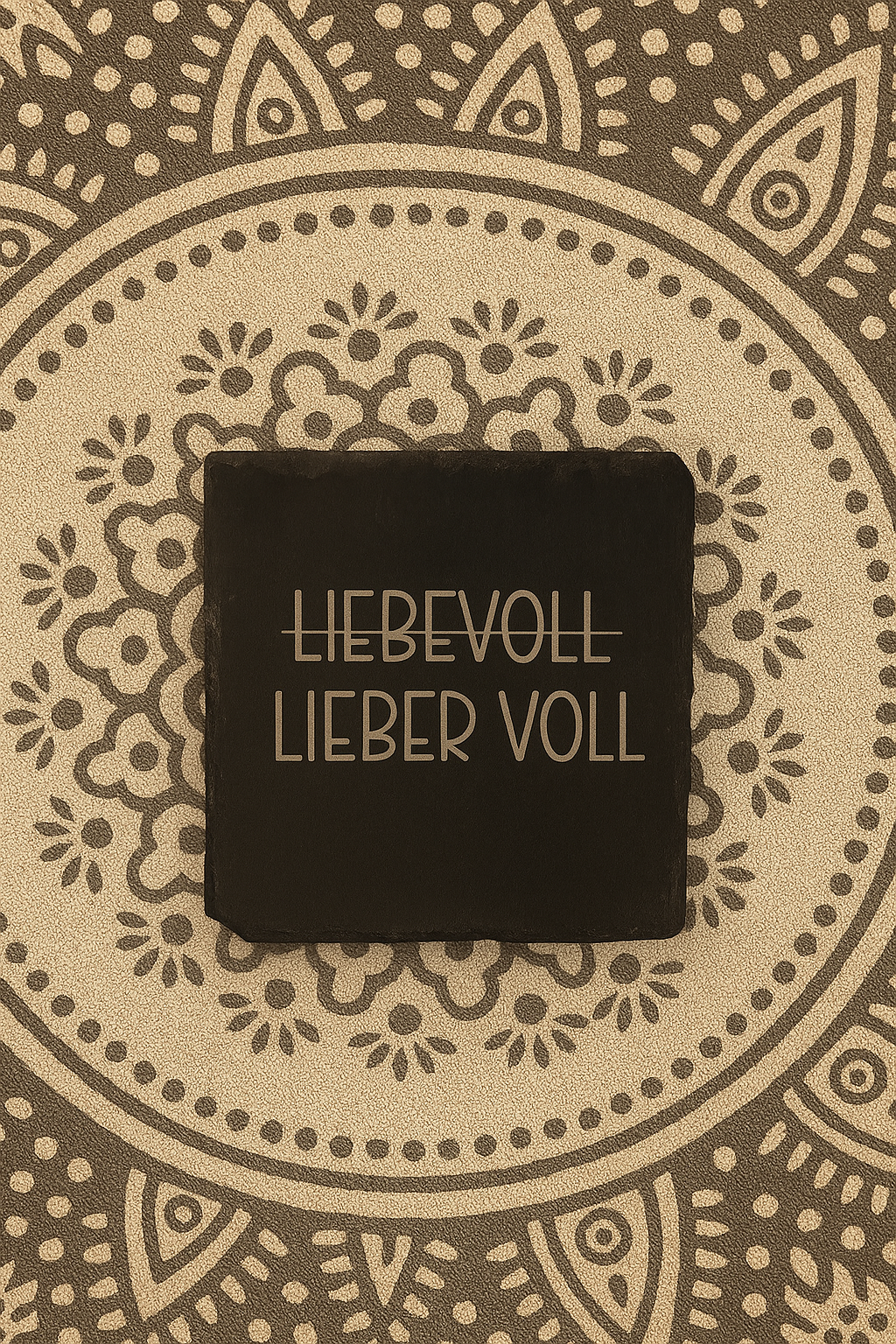 Glasuntersetzer Schiefer