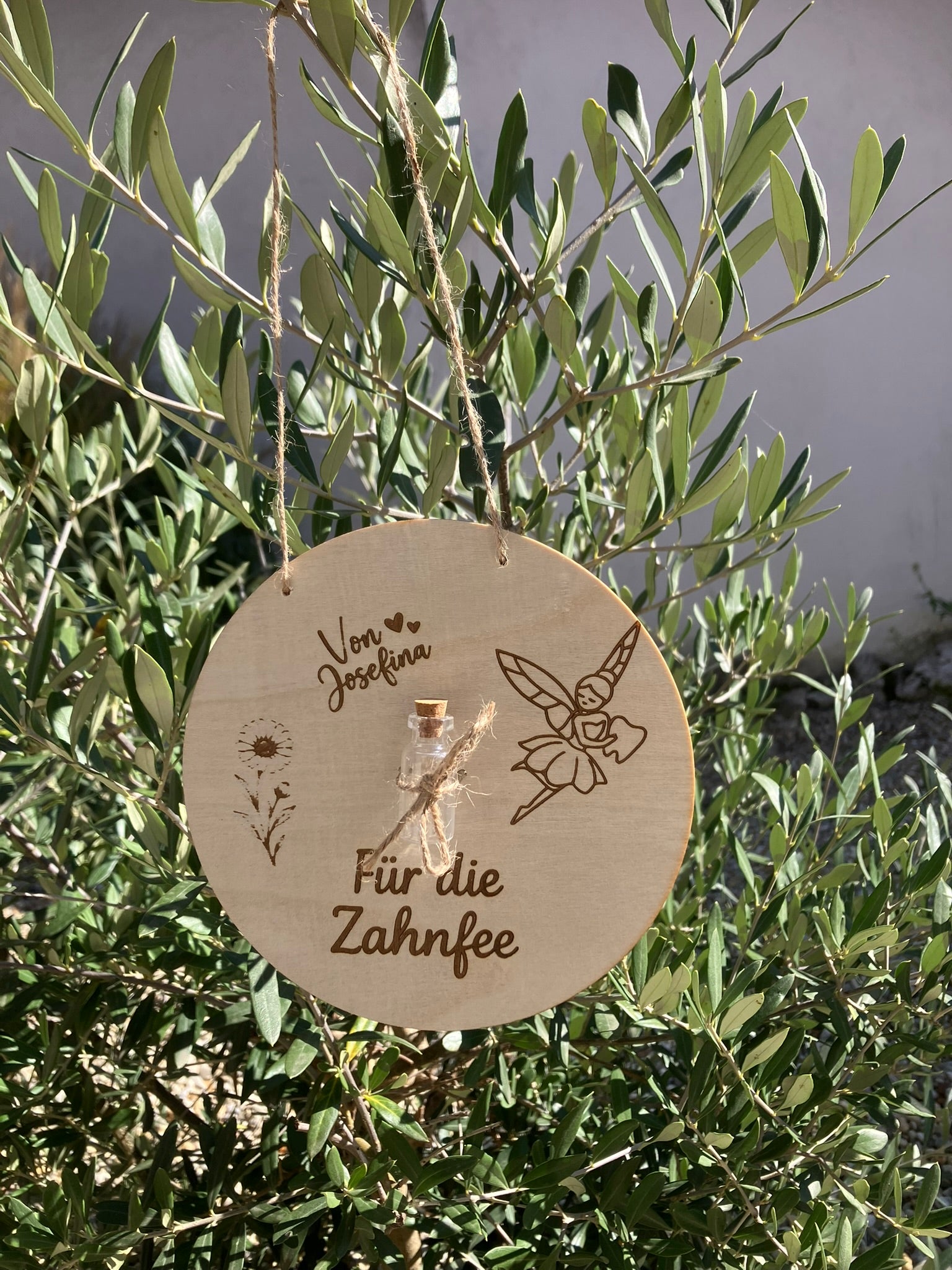 Schild "Für die Zahnfee"