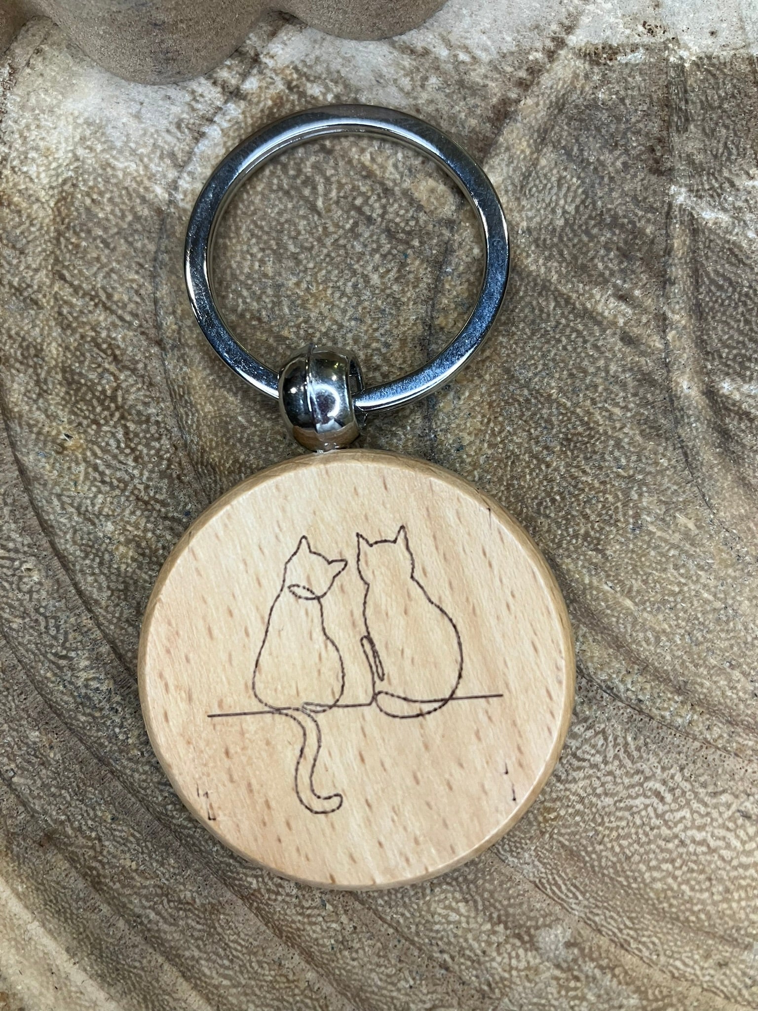Schlüsselanhänger "Katzen"