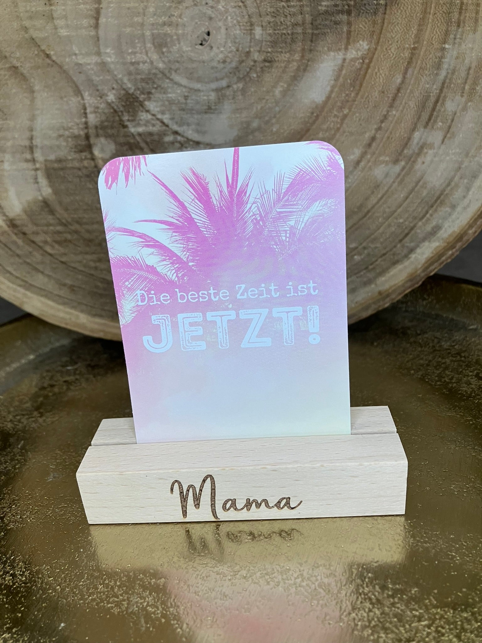 Fotohalter/Kartenhalter "Mama"