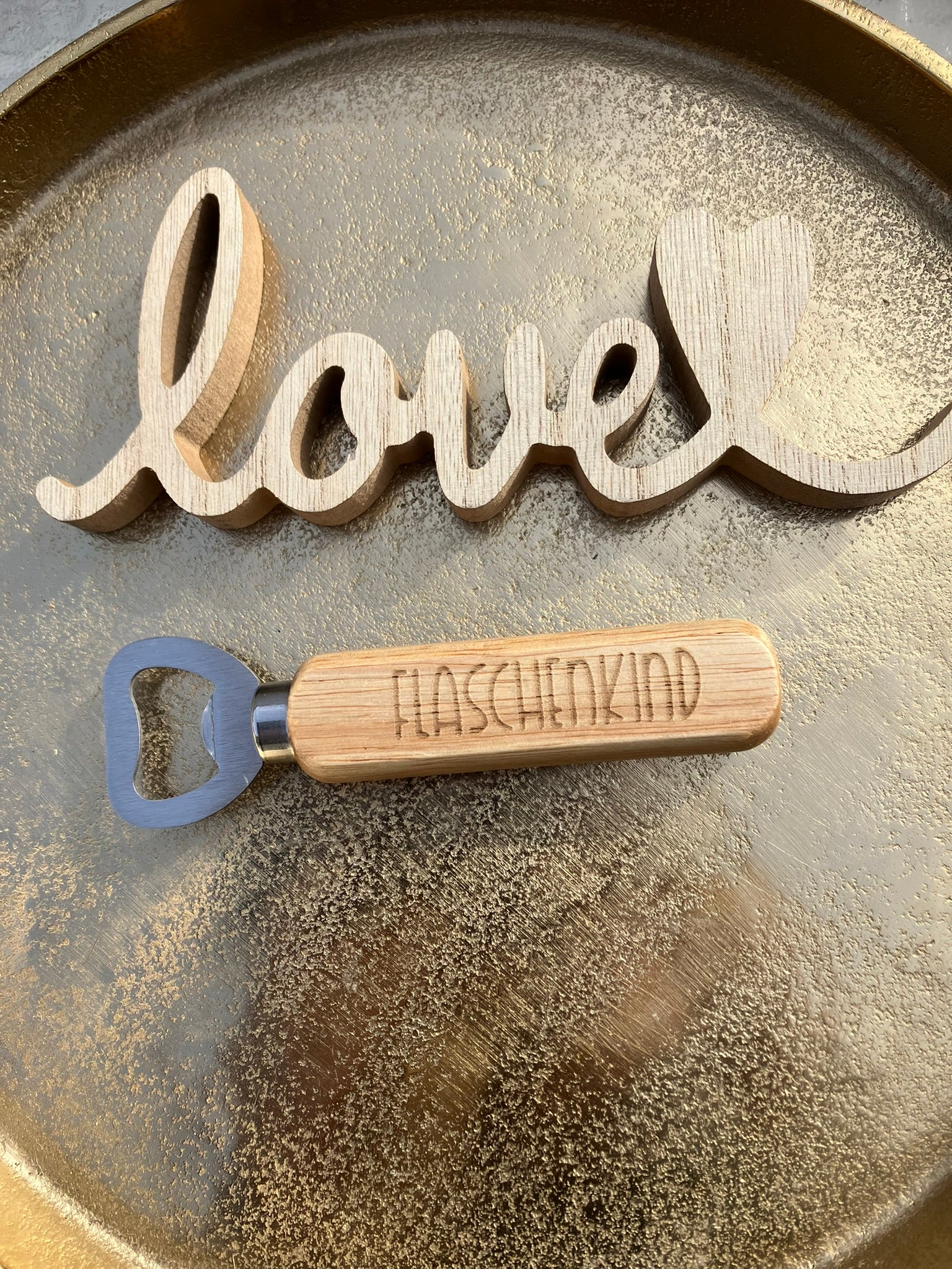 Flaschenöffner "Flaschenkind"