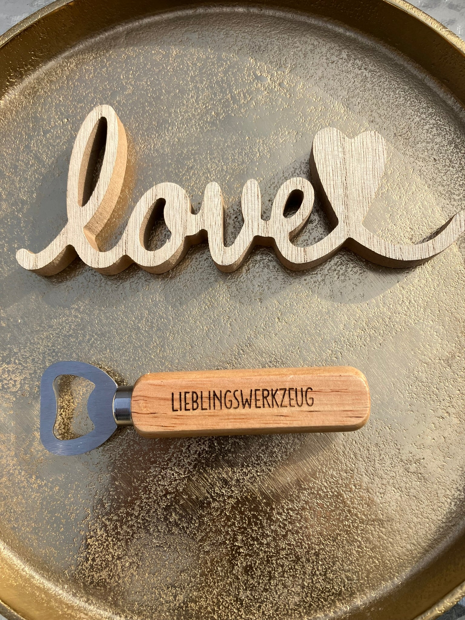 Flaschenöffner "Lieblingswerkzeug"